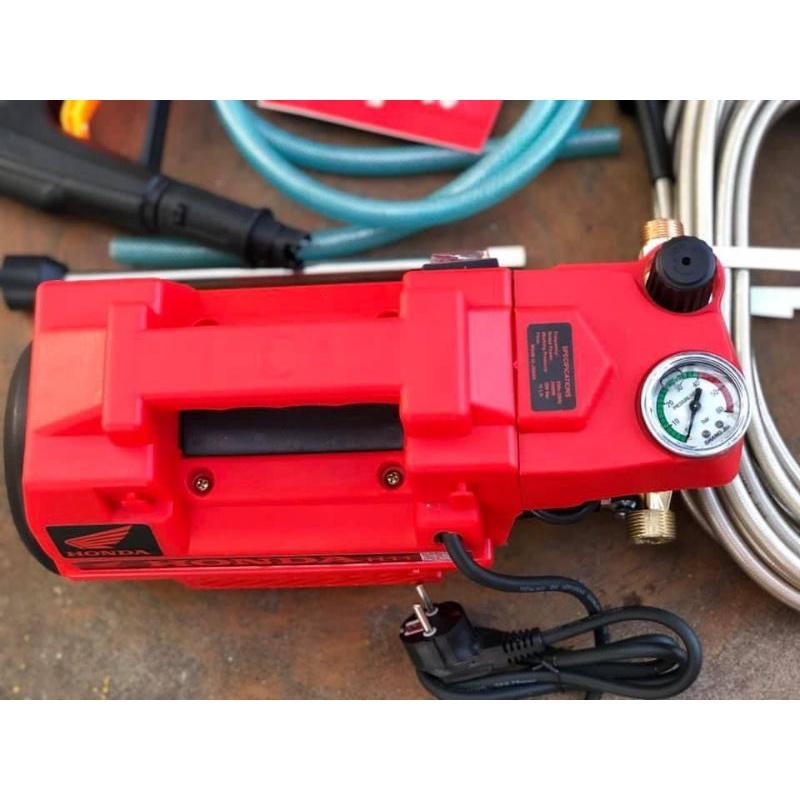 Máy rửa xe mini áp lực cao (MẪU MỚI MẠNH HƠN)có chỉnh áp lực phù hợp rửa xe gia đình sân vườn