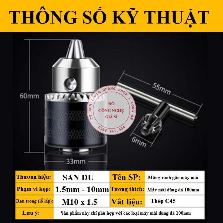 Bộ chuyển máy mài thành máy khoan