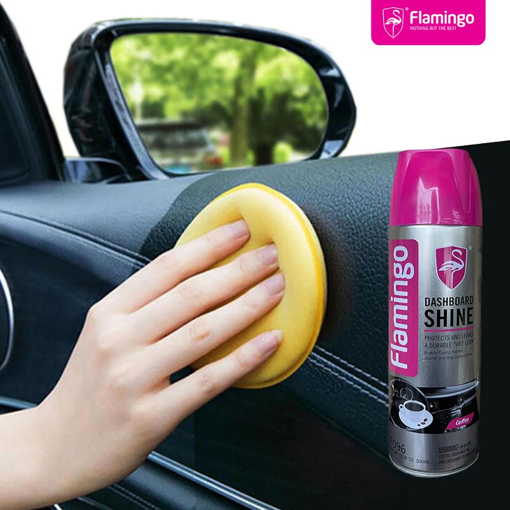 Combo Xịt Vệ Sinh Đa Năng F002 &amp; Dưỡng Bóng Nội Thất Hương Cà Phê F096 Siêu Sạch Và Bóng Loáng