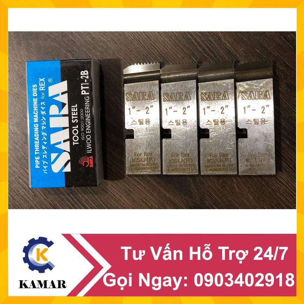 Dao tiện ren ống SARA Hàn Quốc lắp cho máy Rex - Nhật 1" - 2"