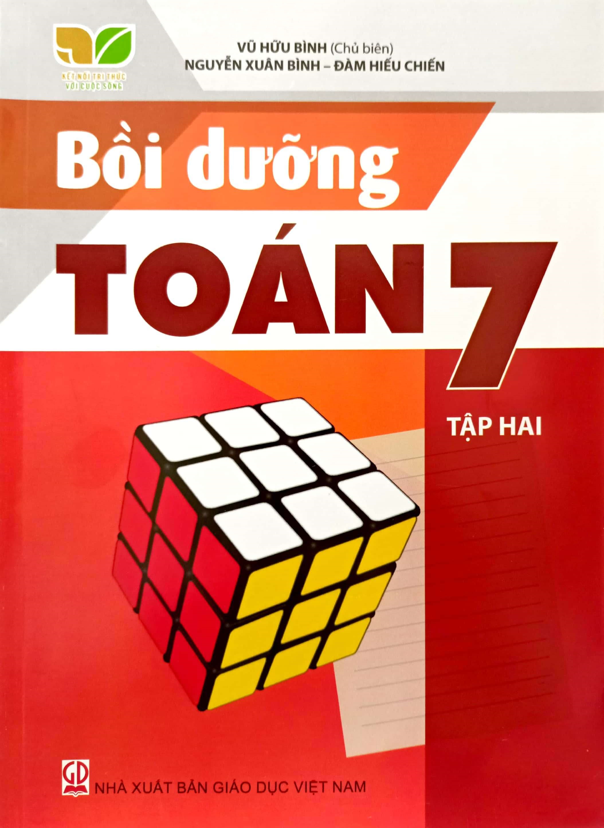 Combo Bồi dưỡng Toán 7- Tập 1, 2 (Kết nối tri thức với cuộc sống)