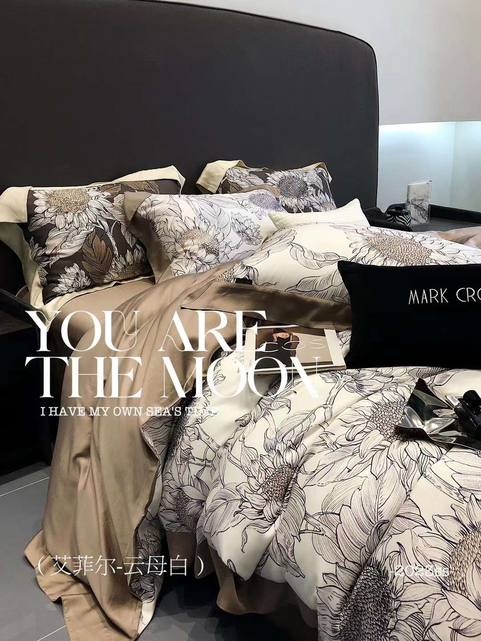 Bộ Drap Giường Tencel 100s Bộ Chăn Ga Gối Đệm 5 Món Chăn Chần Bông Lụa Nhà Hin Home Bedding