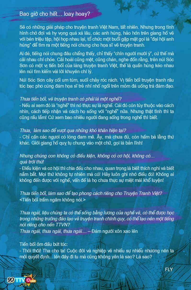 tạp chí truyện tranh việt nam online - ttvo chapter 5 91