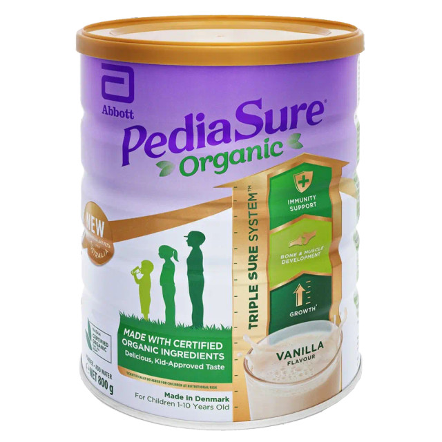 Sữa tăng chiều cao cho trẻ biếng ăn từ 1-10 tuổi Úc Pediasure Vanilla giúp phát triển cân đối chiều cao, cân nặng, trí não - QuaTangMe Extaste