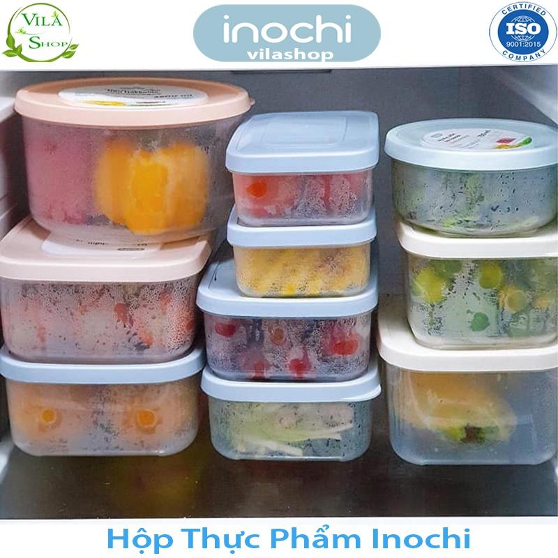 Hộp Thực Phẩm, Hộp Nhựa Chữ Nhật Cao Cấp Inochi - Không Mùi Nhựa Sử Dụng An Toàn Trong Lò Vi Sóng