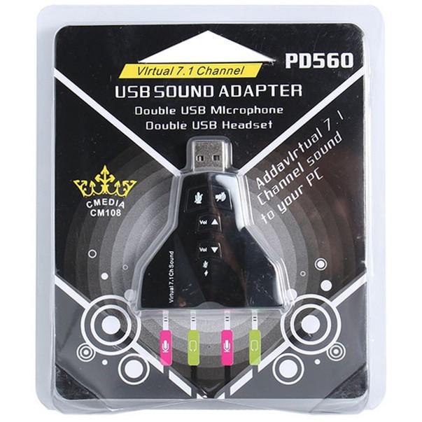 USB RA SOUND 7.1 PHI THUYỀN, MÁY BAY, ÂM THANH 3D