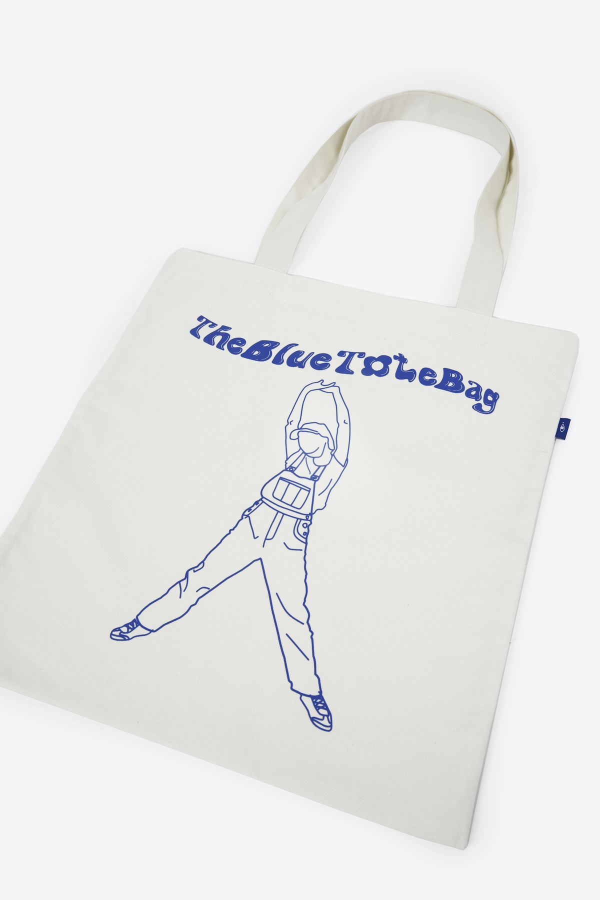 TheBlueTshirt - Túi Tote Hoạ Tiết Màu Trắng - White The Blue Tote Bag