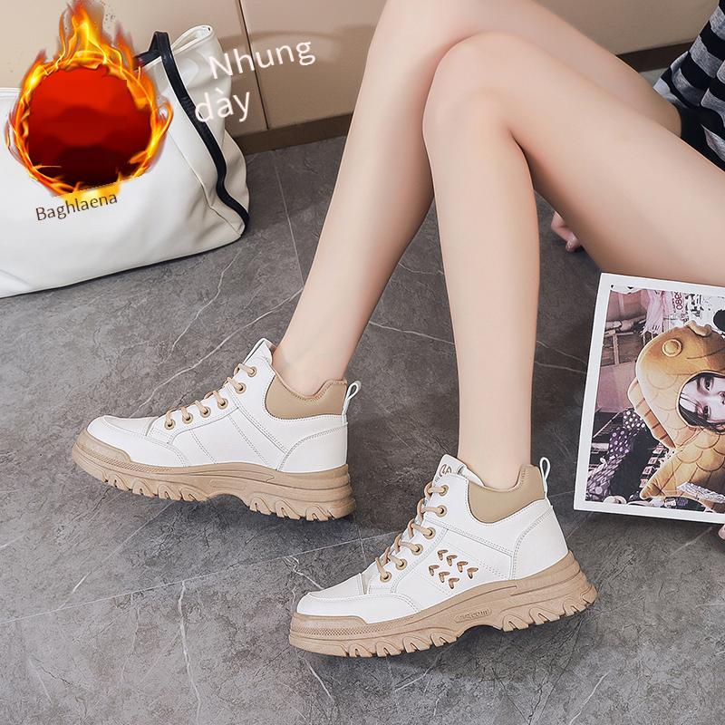 Phong cách mới nhất của giày nữ giày lưới màu đỏ giày chạy bộ thoáng khí giày cổ tích mới nhất