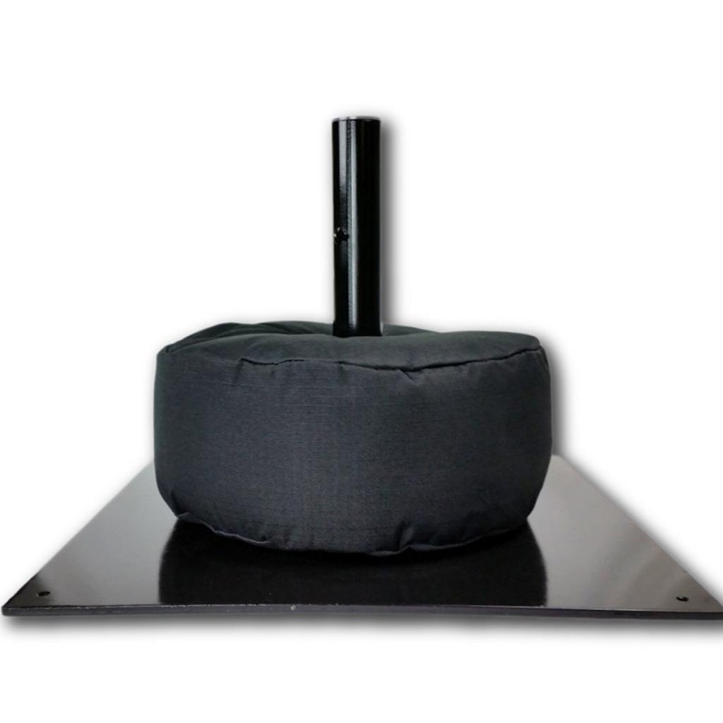 15"/18" Round Outdoor Patio Beach Canopy Umbrella Base Sand Bag Weight 3" Hole Diameter