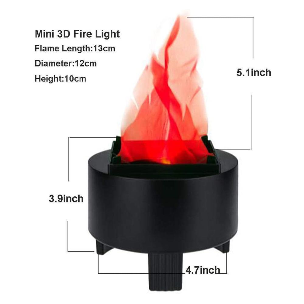 3D Nhân Tạo Ngọn Lửa Đèn Thực Tế Ngọn Lửa Hiệu Ứng Sân Khấu LED Lửa Trại Đèn Năm Mới Tiệc Giáng Sinh Câu Lạc Bộ Trang Trí
