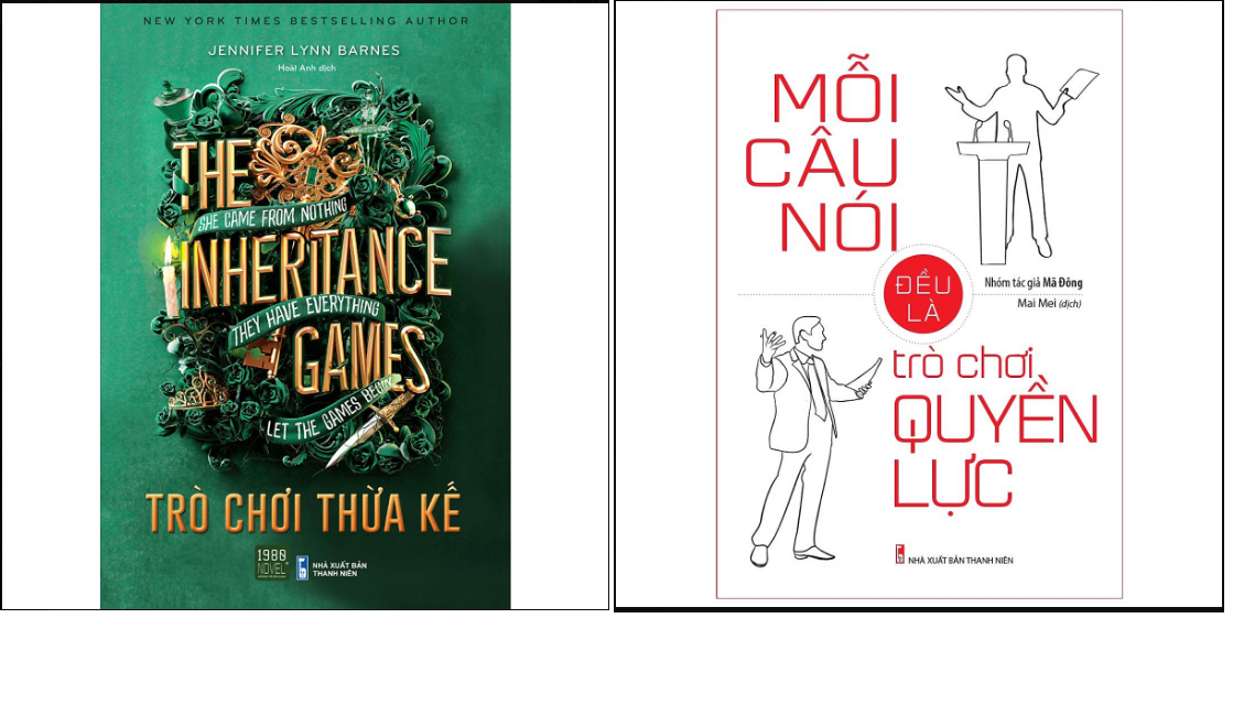 Combo Trò Chơi Thừa Kế+Mỗi Câu Nói Đều Là Trò Chơi Quyền Lực