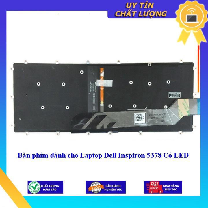 Bàn phím dùng cho Laptop Dell Inspiron 5378 Có LED - Phím Zin - Hàng chính hãng  MIKEY2065