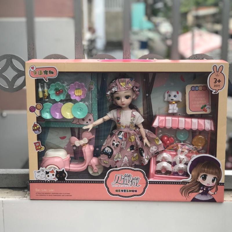 Búp Bê Cao 30cm 12 Khớp Vô Cùng Xinh Xắn
