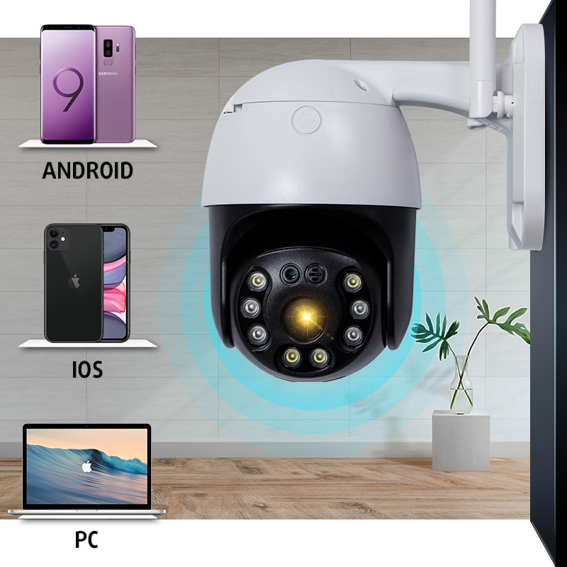 Camera Wifi Ngoài Trời Xoay 360 Chống Nước Việt Star Quốc Tế, 3.0 Mpx FULL HD - Hàng Chính Hãng