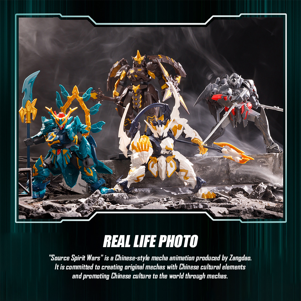 Đồ Chơi Lắp Ráp Model Kit Nhân Vật Ngẫu Nhiên 7 Trong 1 - Sembo 900019