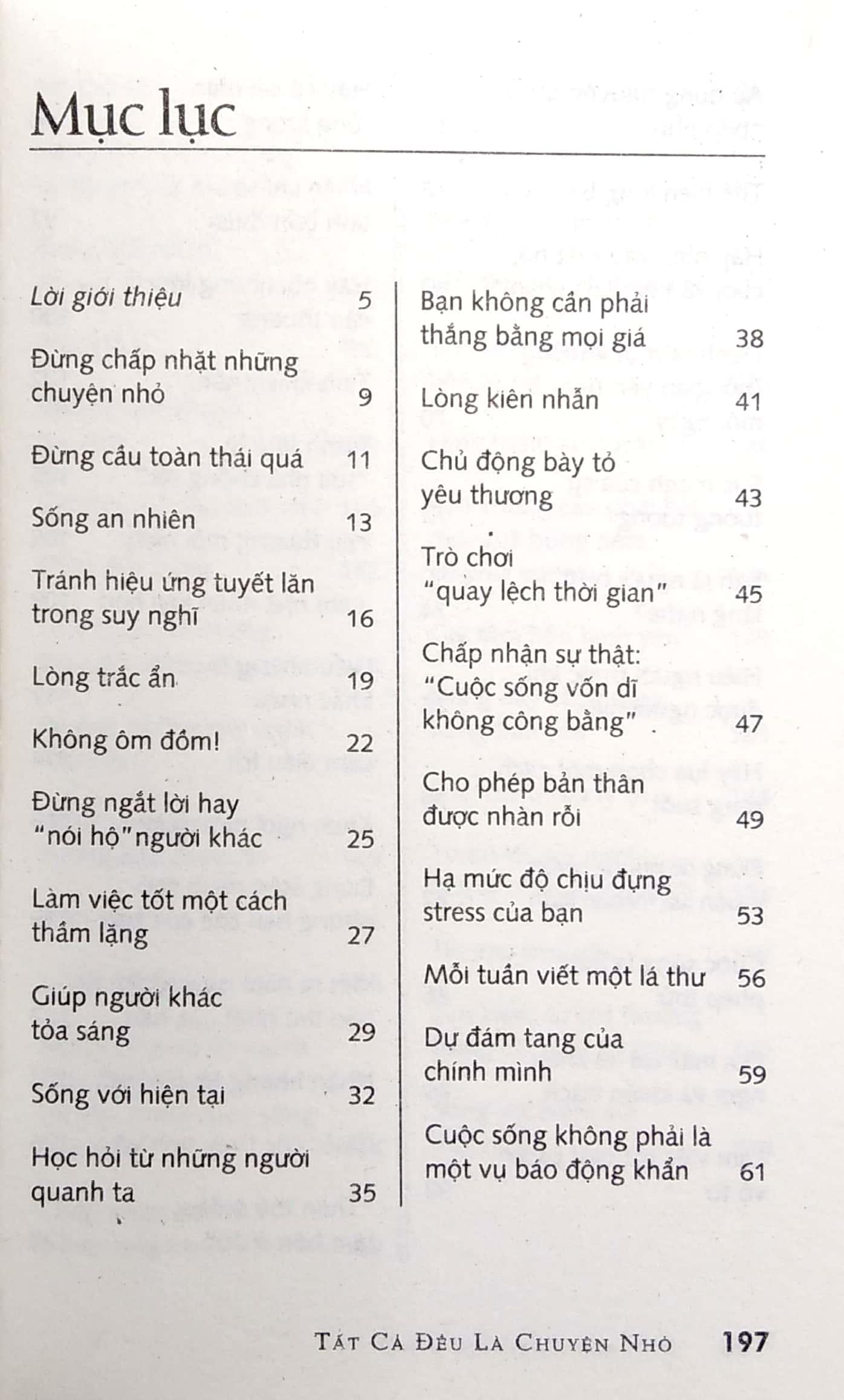 Tất Cả Đều Là Chuyện Nhỏ - Tái Bản 2020