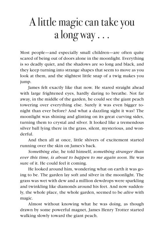 Sách ngoại văn: James and the Giant Peach: The Scented Peach Edition