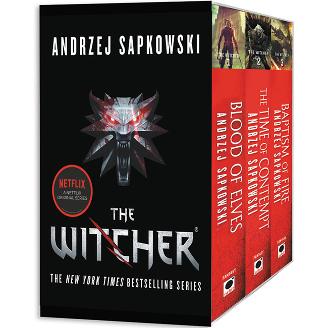 The Witcher Boxed Set: Blood of Elves, The Time of Contempt, Baptism of Fire