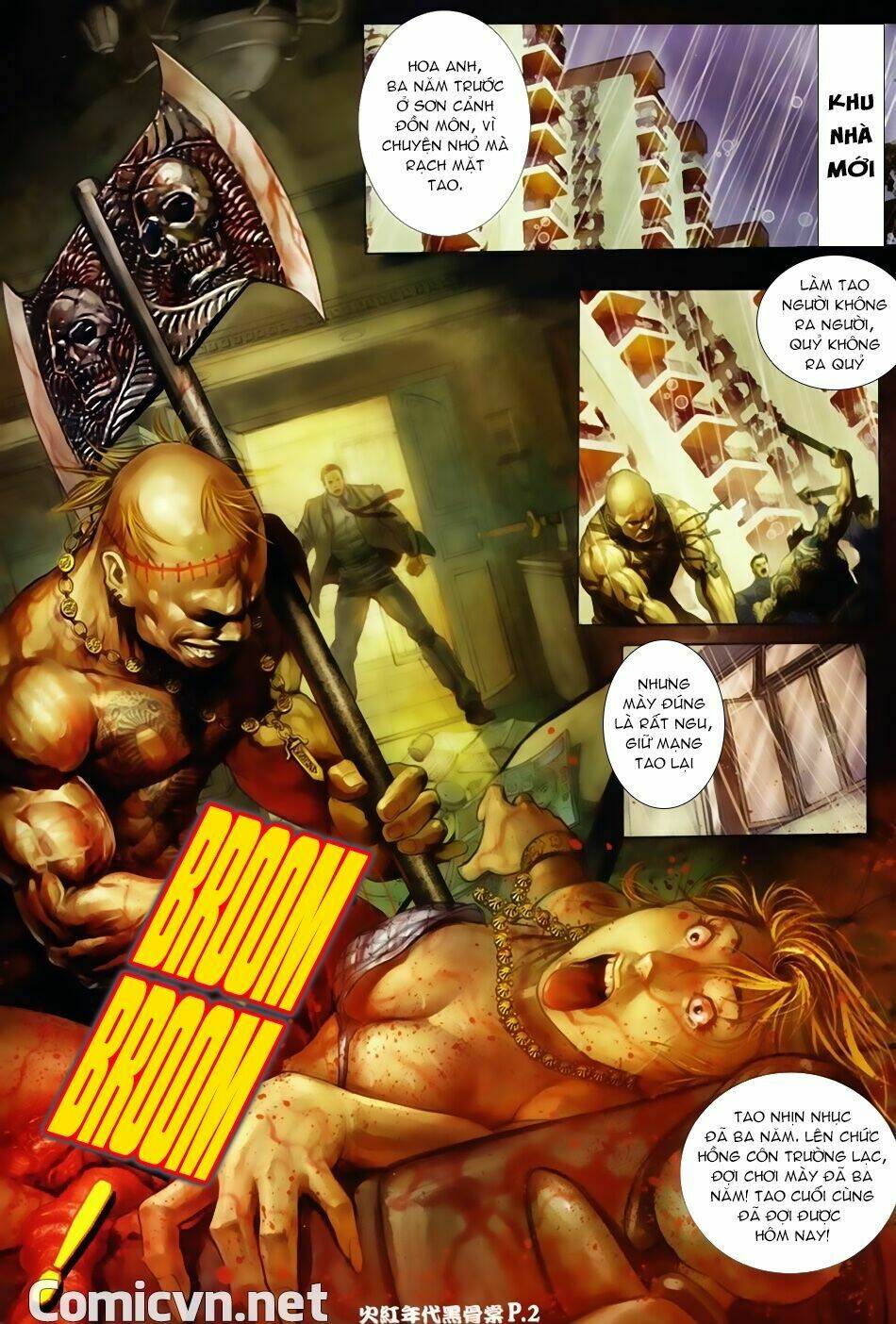 hỏa hồng niên đại hắc cốt đường chapter 3 2