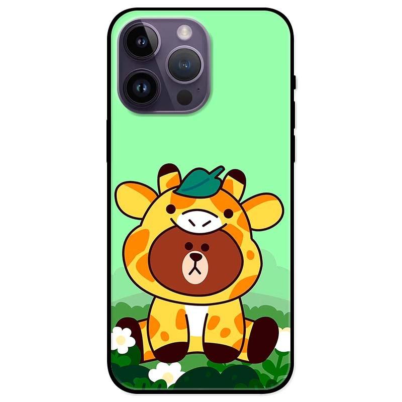 Ốp lưng dành cho Iphone 14 - Iphone 14 Plus - Iphone 14 Pro - Iphone 14 Pro Max - Gấu Giả Nai