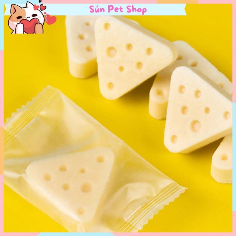 Phô mai siêu thơm ngon, béo ngậy, giàu dinh dưỡng cho chó mèo, chuột hamster
