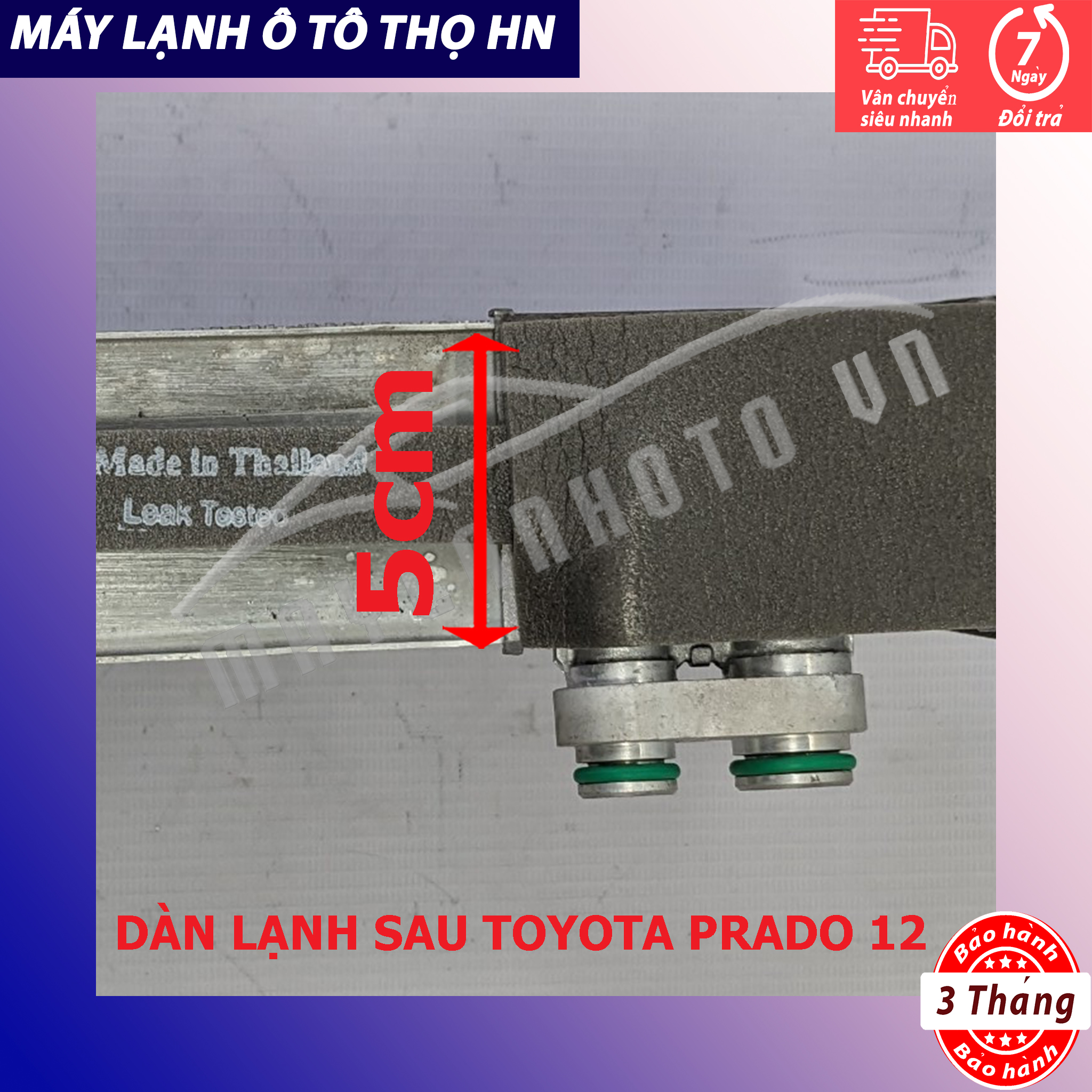 Dàn  lạnh Toyota Prado 2012  Hàng xịn Thái Lan