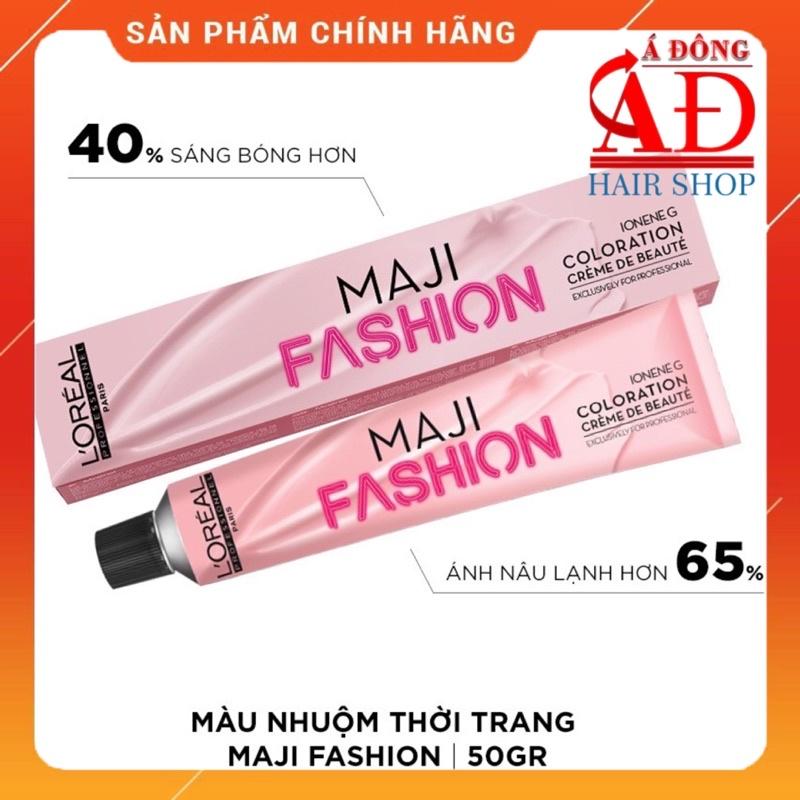 THUỐC NHUỘM TÓC L'OREAL MAJIFASHION THỜI TRANG CHÍNH HÃNG TUÝP 50ML + KÈM OXY