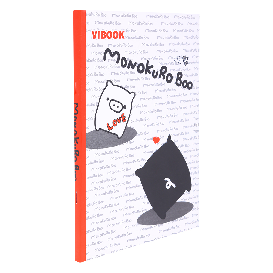 Lốc 5 Quyển Tập Vibook Sinh Viên &quot;Monokuroboo&quot; (200 Trang) - Mẫu Ngẫu Nhiên