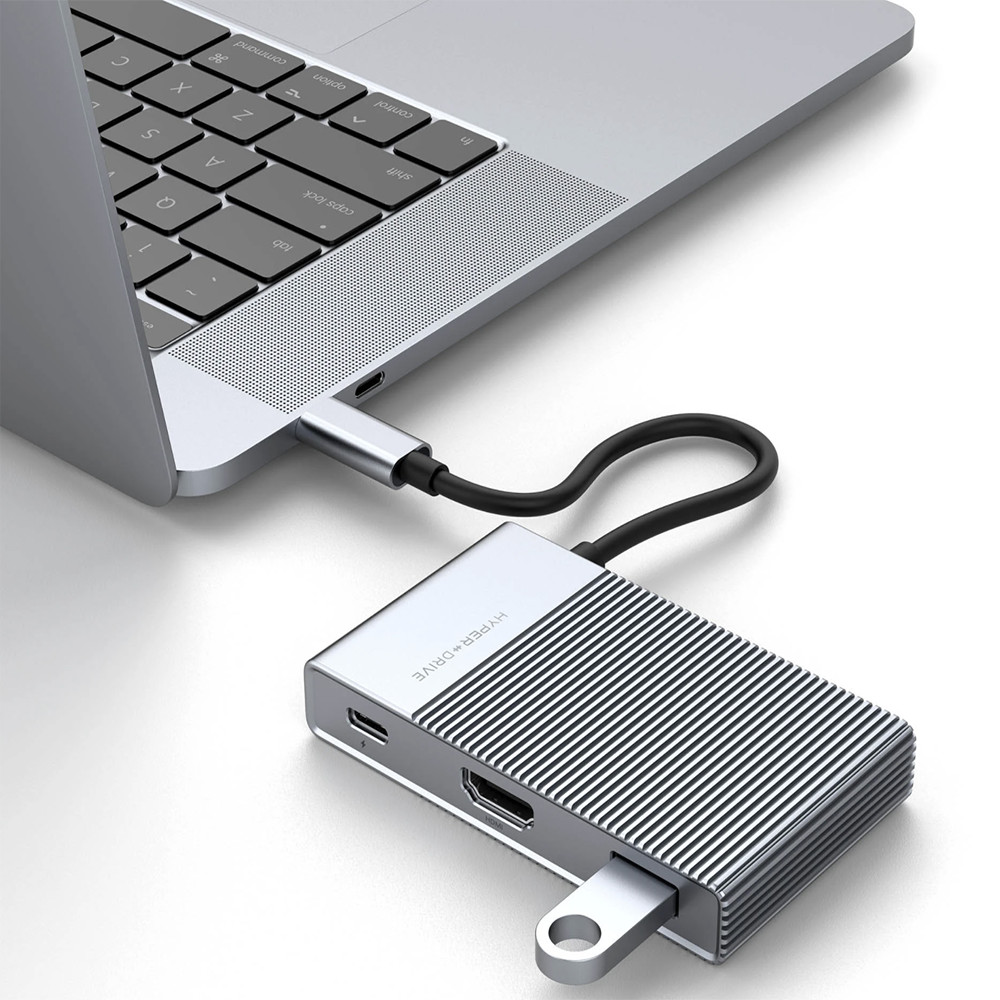 Cổng chuyển Hyperdrive GEN2 6-in-1 For M a c bo ok, Ipad Pro 2018-2020, PC & Devices hàng chính hãng