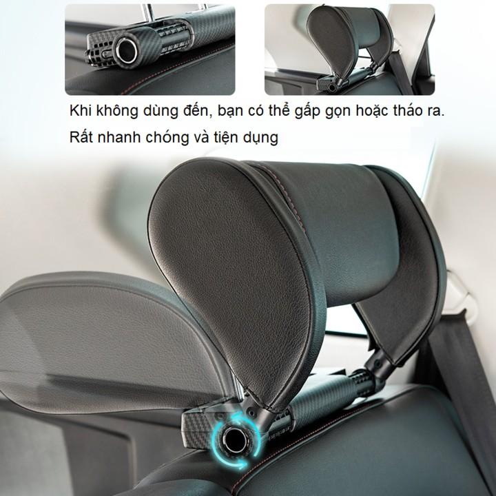 Gối tựa đầu cao cấp chống mỏi cổ khi ngủ trên xe ô tô A05