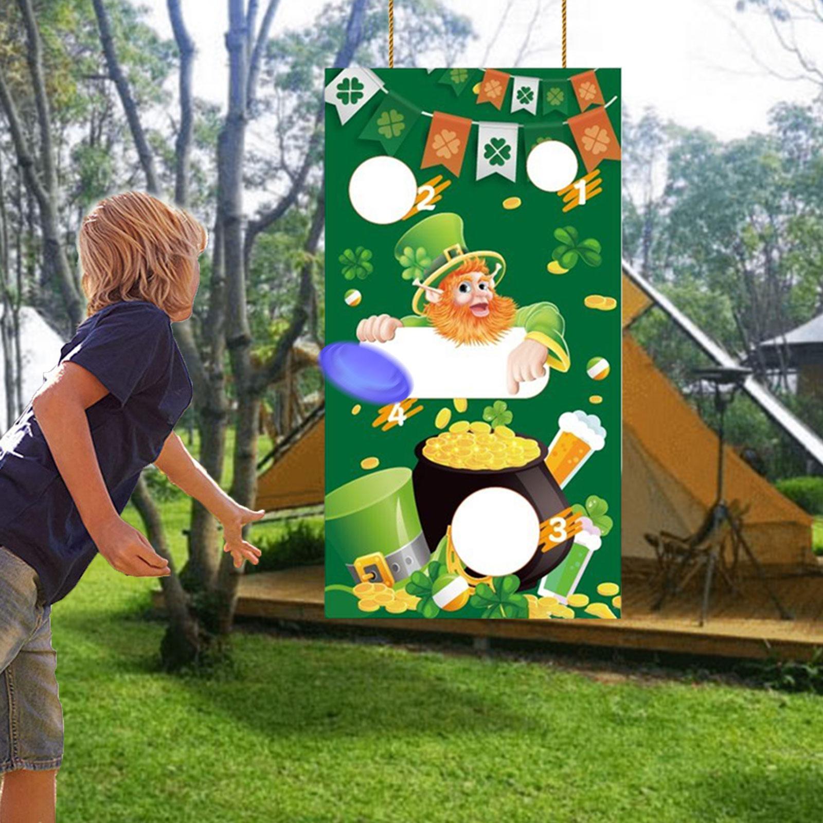 Party Toss Game Flag Party Game Favors Photo Prop for Activities Kids Adults
