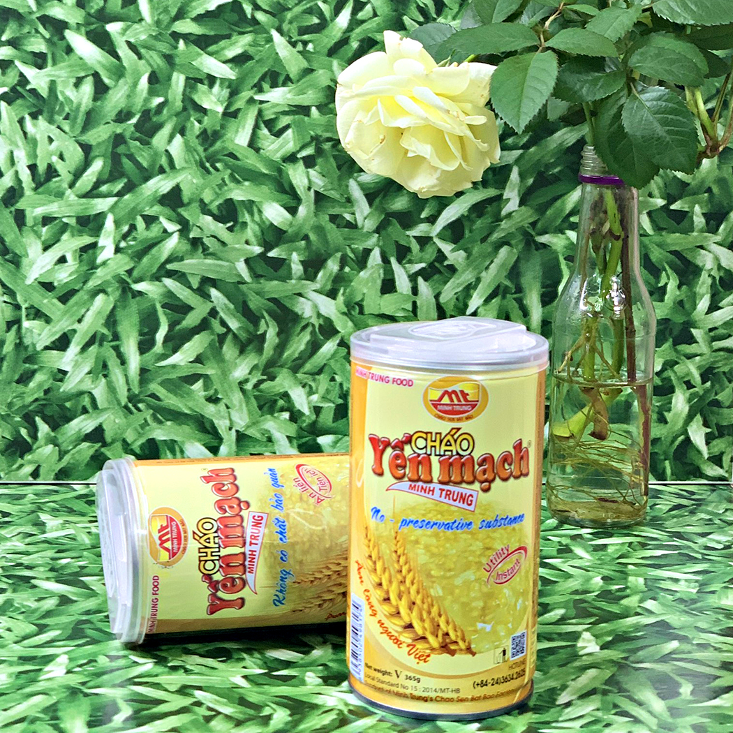 Cháo yến mạch Minh Trung Lốc 3 lon