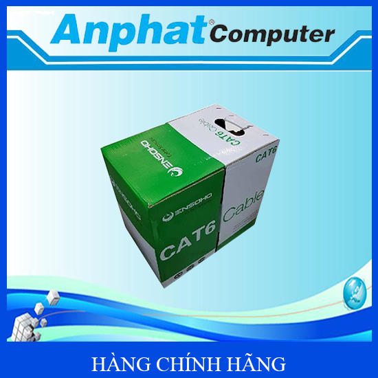 Cáp Mạng ENSOHO Cat 6 UTP EN-U6CA24 ( Trắng ) - Hàng Chính Hãng