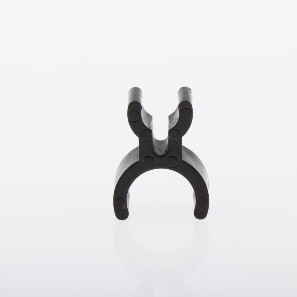 10pcs/set Black Durable French Horn Pencil Clips Make Notes Fits Inside Pipe