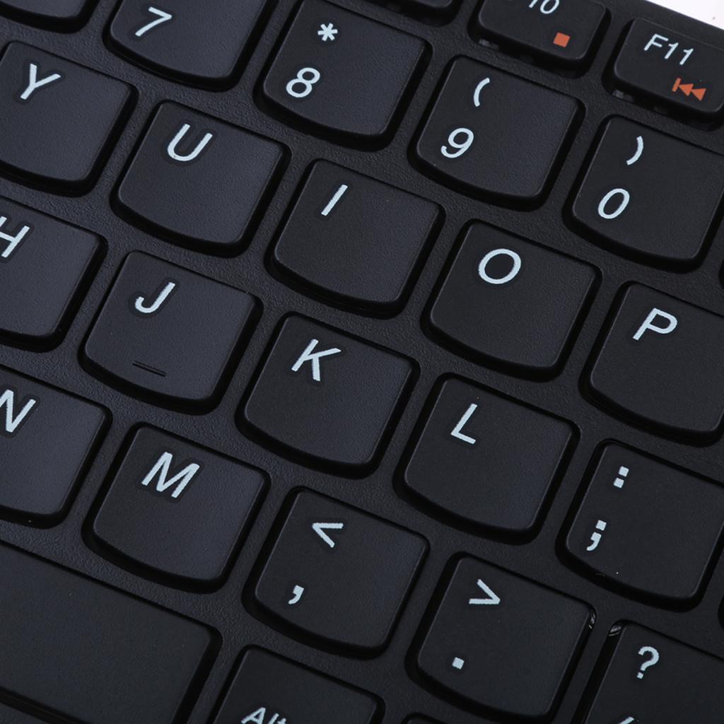 For  Z570 V570 B570 Laptop Standard US English Layout Keyboard Black
