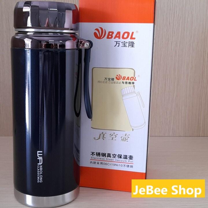 Bình giữ nhiệt 1000ml -1500 ml nắp kim cương sang trọng - giữ nóng giữ lạnh trên 12 giờ