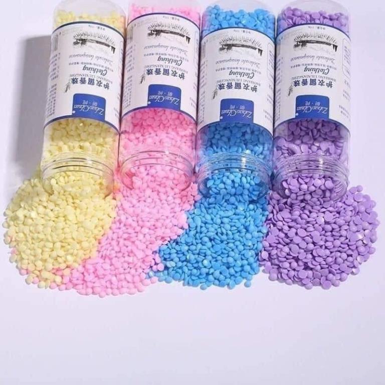 Hạt thơm giặt quần áo Hạt xả vải hương nước hoa Viên giặt quần áo 110gr chất lượng cao cấp quần áo mềm mại