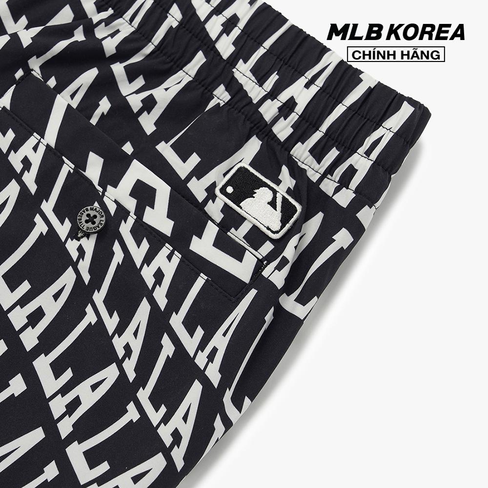 MLB - Quần shorts bơi nam lưng thun Illusion 3LSW60123-07BKS