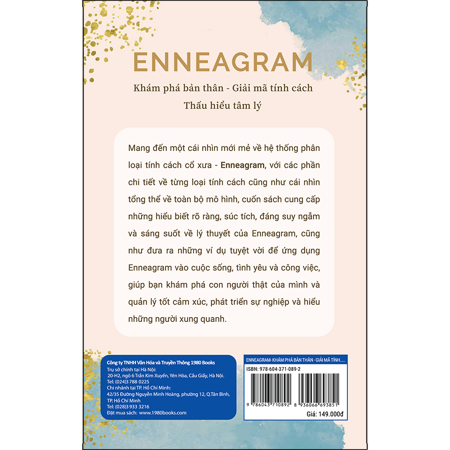 Enneagram - Khám Phá Bản Thân - Giải Mã Tính Cách Thấu Hiểu Tâm Lý