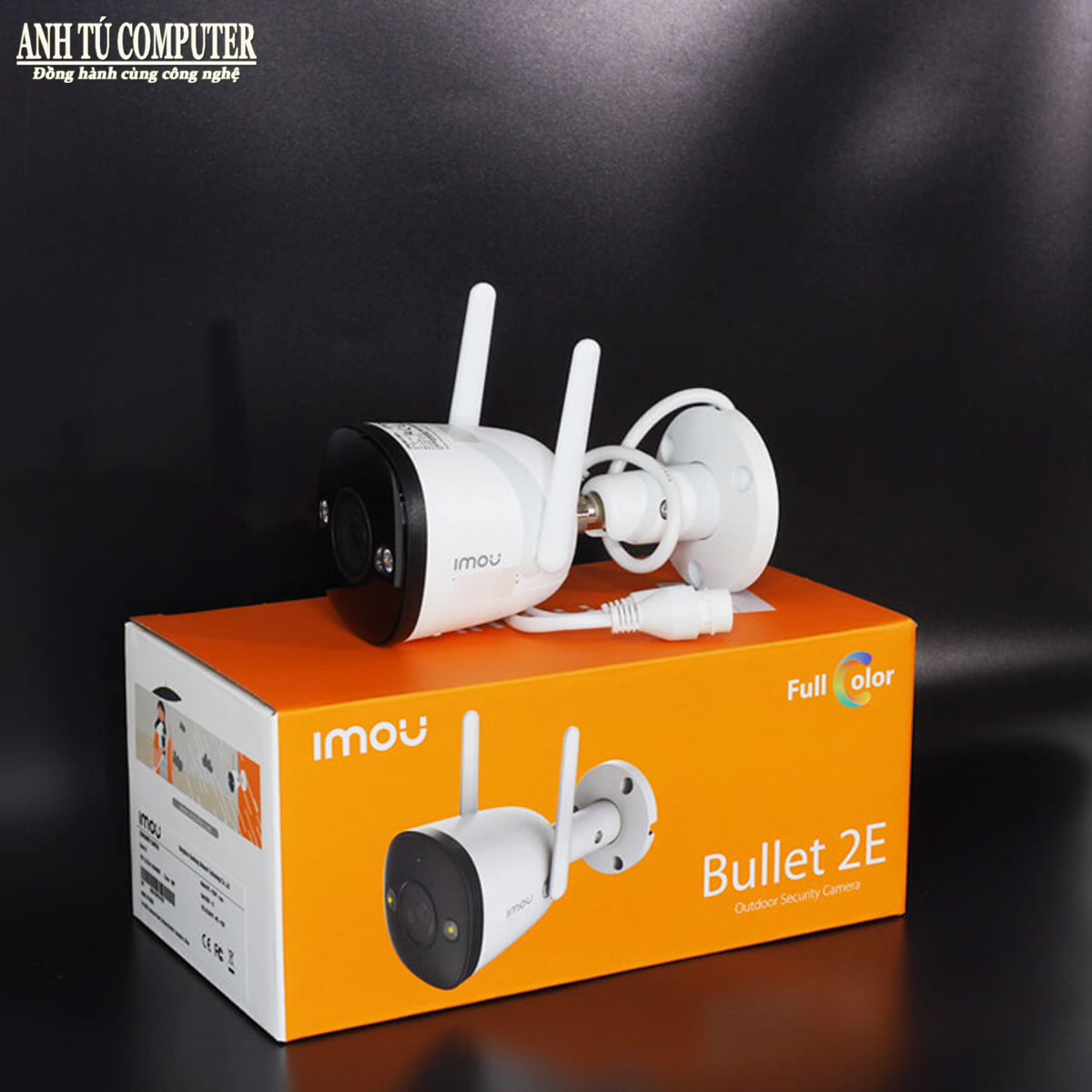 Camera IP Wifi FullColor 1080P lắp ngoài trời Imou IPC-F22FP hàng chính hãng DSS Việt Nam