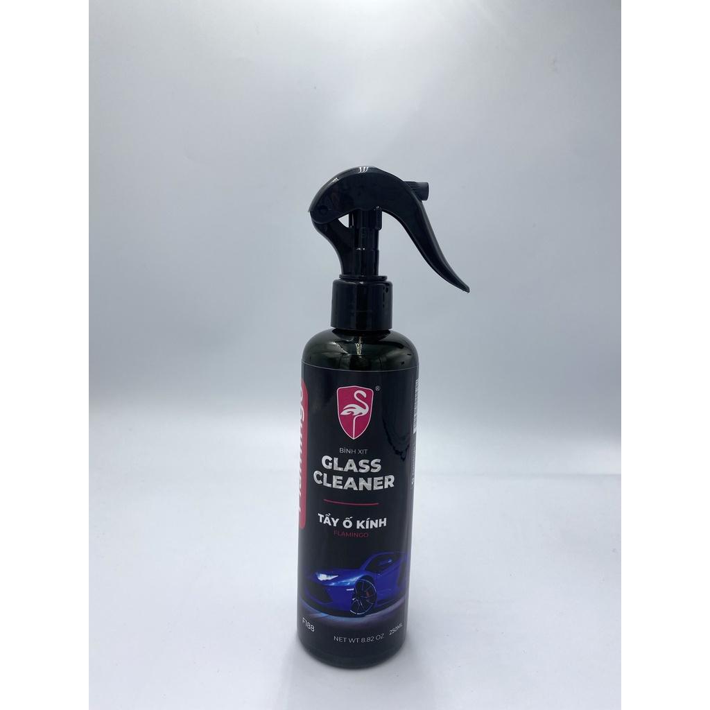 Bình xịt tẩy ố kính ô tô Flamingo F188 dung tích 230ml làm sạch kính, cặn canxi, chống đốm đọng nước