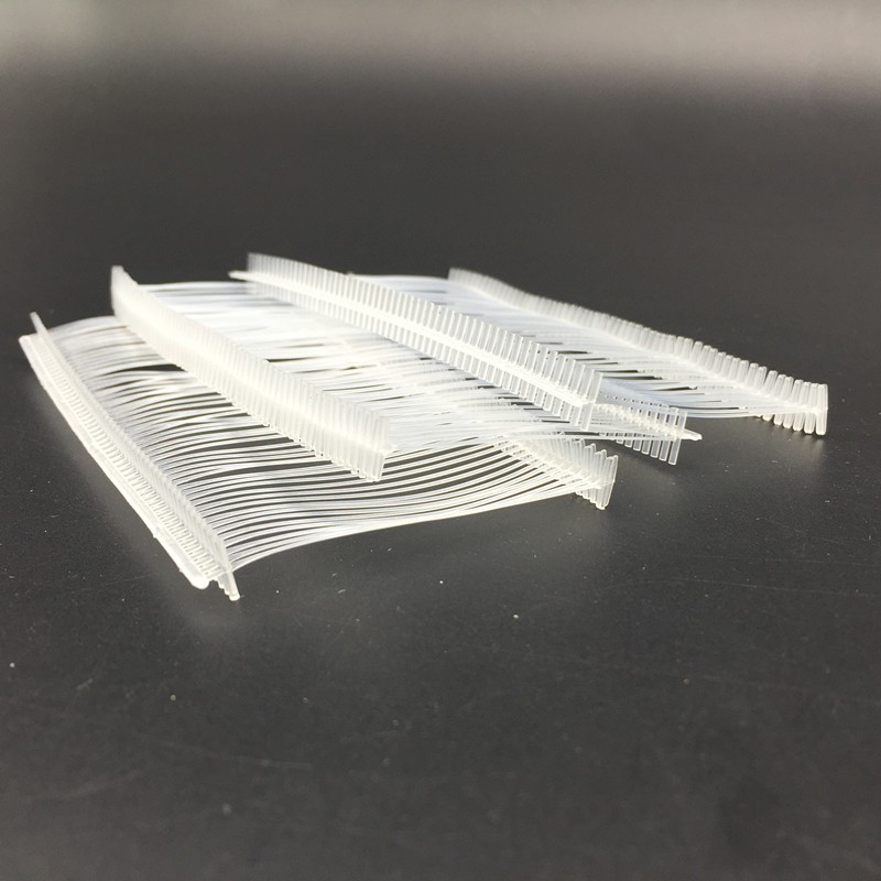 Dây nhựa trắng 3-5-7cm xỏ, gắn mác quần áo-5000c
