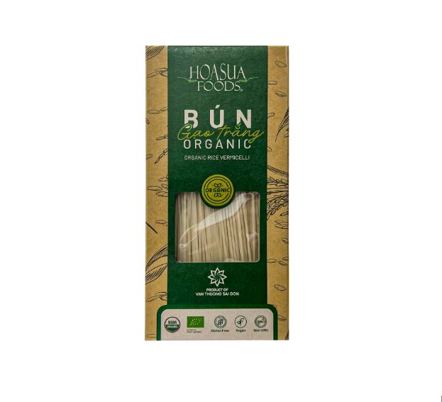 Bún gạo trắng hữu cơ Hoa Sữa  FOODS 250g - dai, ngon, 100% hữu cơ