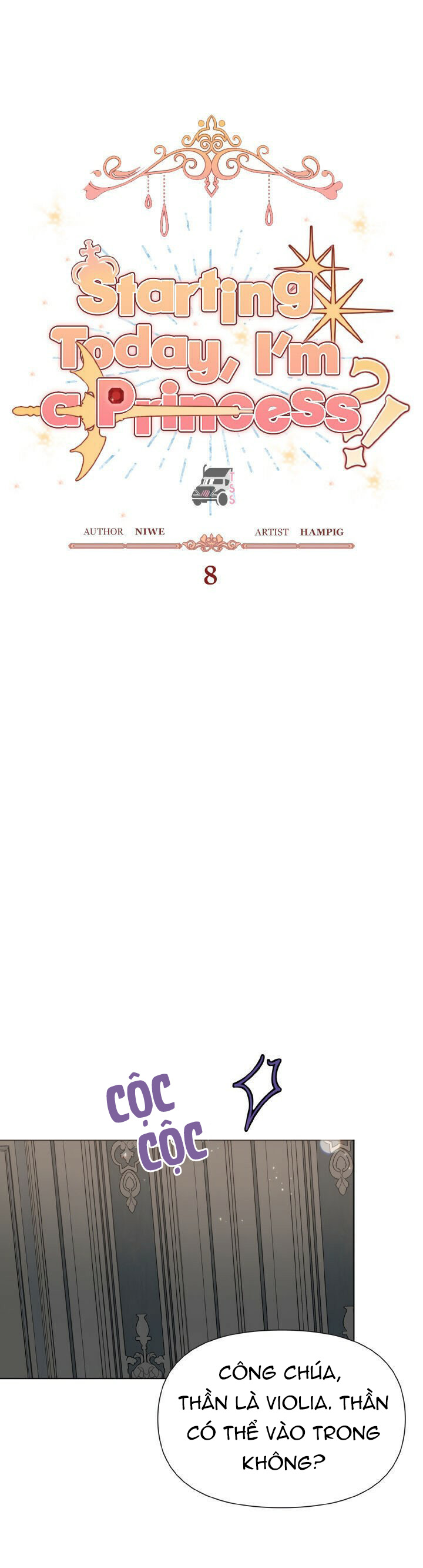 từ hôm nay trở đi, ta sẽ là công chúa sao? chapter 8 1