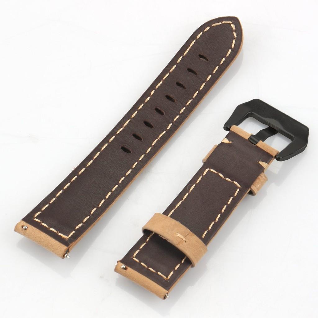 Crazy Horse Genuine Leather Strap Band for Huami Amazfit Stratos Sports Watch 2 2S 3