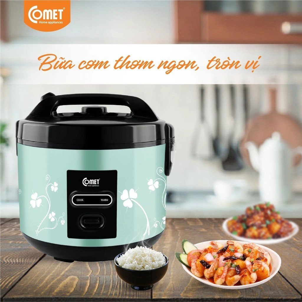 Nồi cơm điện Comet CM8016 MẪU 2023 - Hàng chính hãng