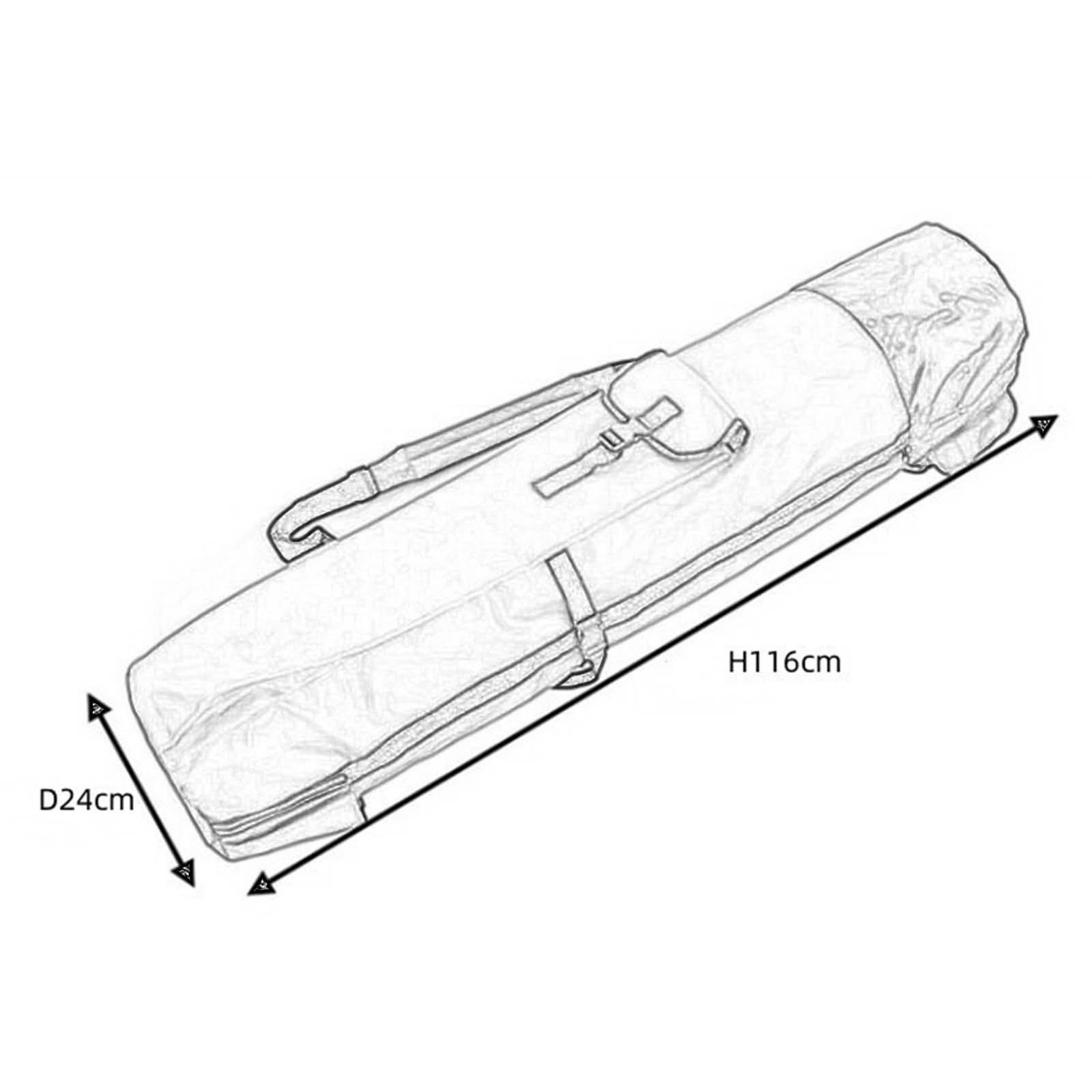 Fishing Rod Bag, Fishing Rod Case Bag Durable Folding Oxford Fabric, Portable Fishing Bag Fish Rod Storage Bag Fishing Pole Case Bag for Fishing Gifts