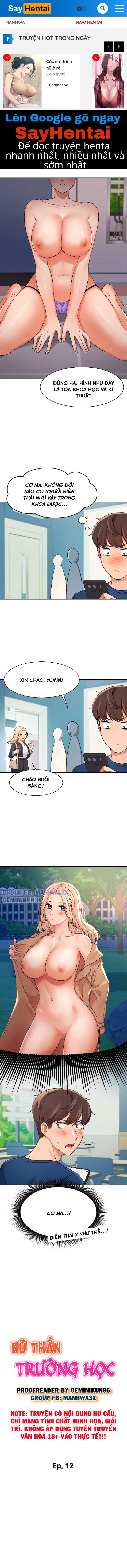 nữ thần trường học chapter 12 1