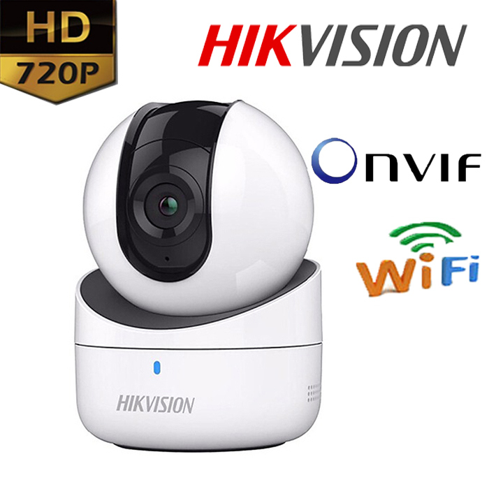 CAMERA IP WIFI QUAY QUÉT 360 ĐỘ ĐỘ NÉT HD720P HIKVISION ROBOT DS-2CV2Q01EFD-IW - Hàng chính hãng