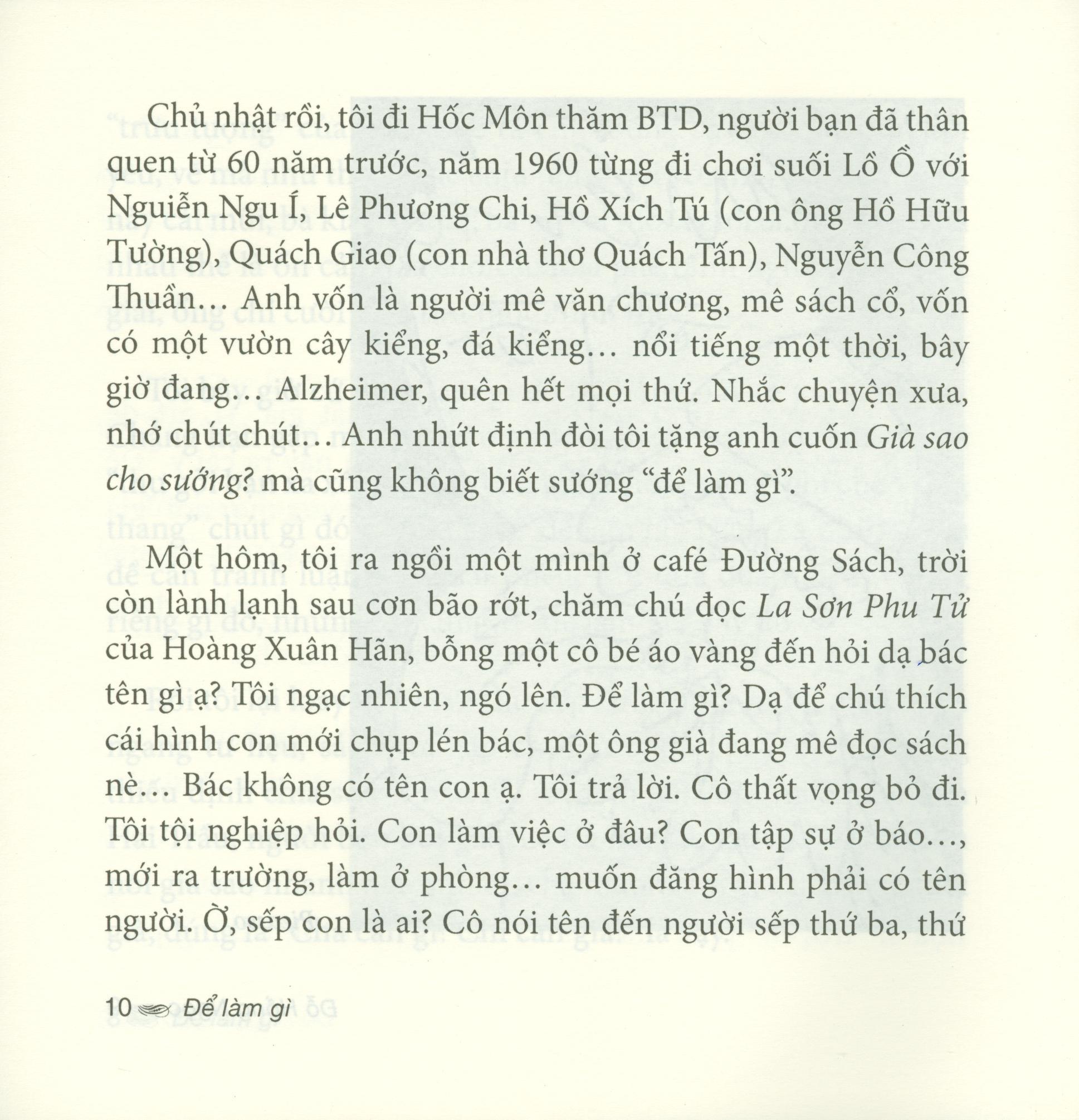 Sách Để Làm Gì - Tạp Bút